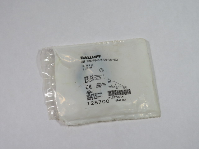 Balluff BMF-305K-PS-C-2-SA2-S49-00.2 Proximity Sensor 10-30Vdc 200mA ! NWB !