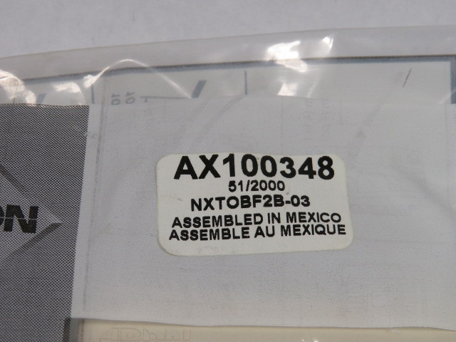 Nordx AX100348 2 Port Data Voice Modular Flush Mount ! NWB !
