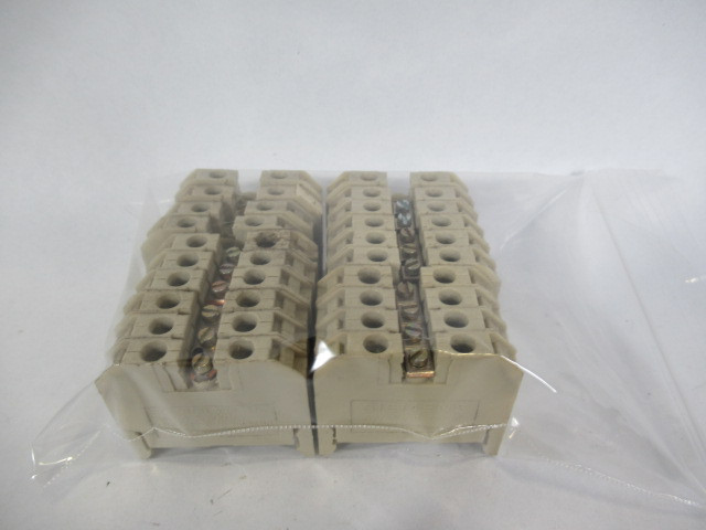 Siemens 8WA1-011-1DG11 Terminal Block BEIGE Lot of 20 USED
