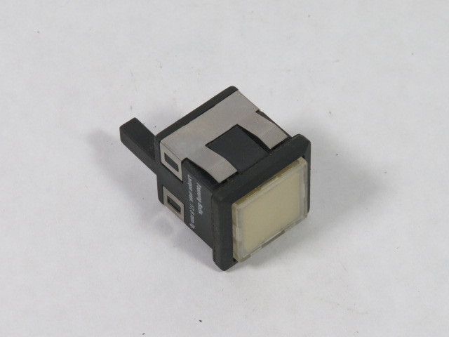 Fassung BA5S Push Button White Flush USED