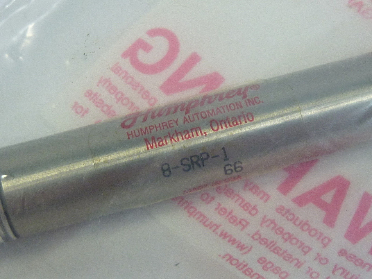 Humphrey 8-SRP-1 Pneumatic Air Cylinder ! NEW !
