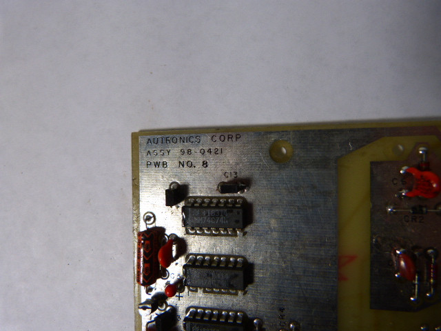 Autronics Corp 98-0421 Power Board Number 8 USED