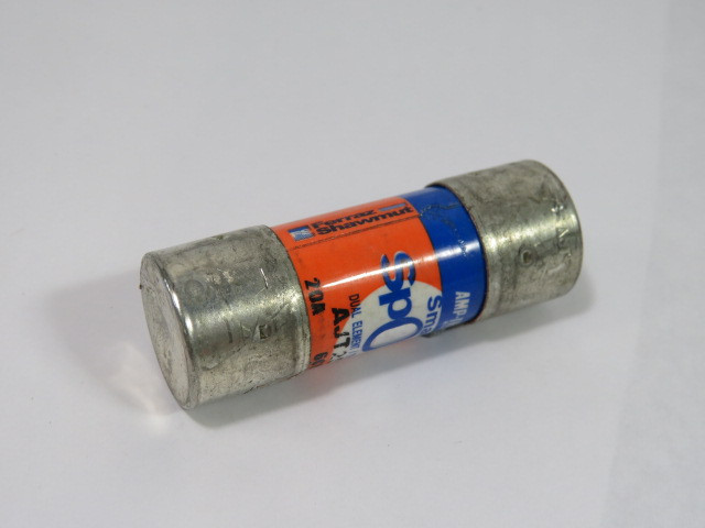 Ferraz Shawmut AJT20 Time Delay Fuse Smart Spot Indicator 20A 600V USED