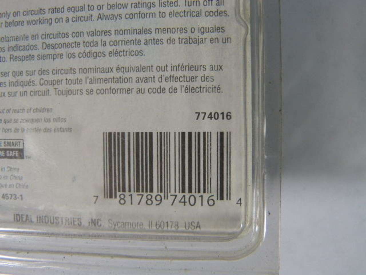 Ideal 774016 Toggle Switch 1-1/2HP 120-250VAC 20amp ! NEW !