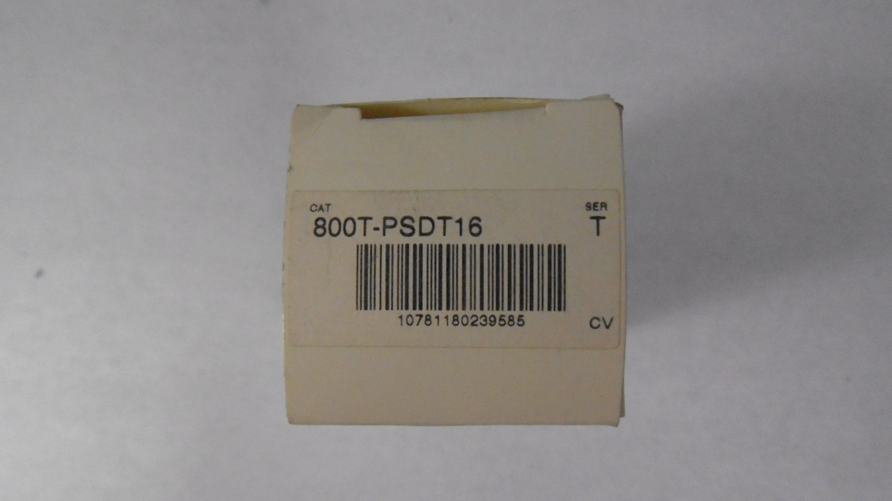 Allen-Bradley 800T-PSDT16 Dual Input Pilot Light 120VAC No Cap ! NEW !