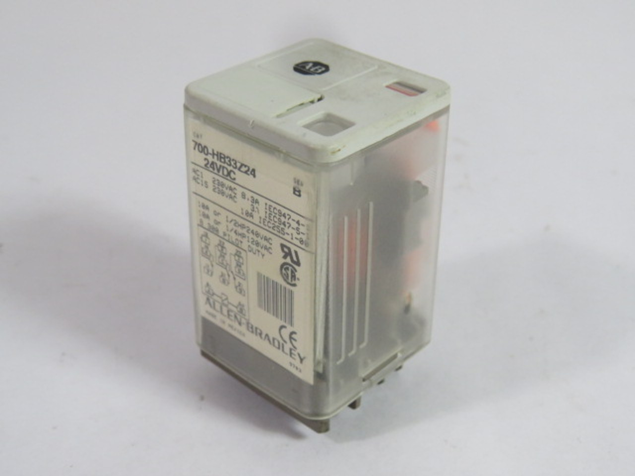 Allen-Bradley 700-HB33Z24 Series B Relay 24VDC USED