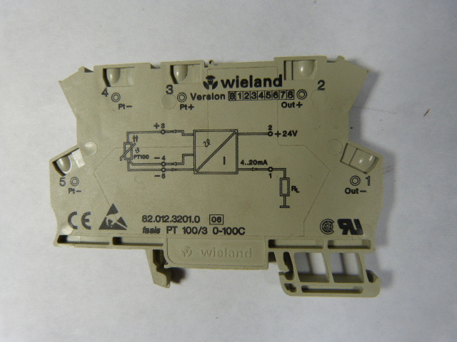 Wieland 82.012.3240.0 Terminal Block USED