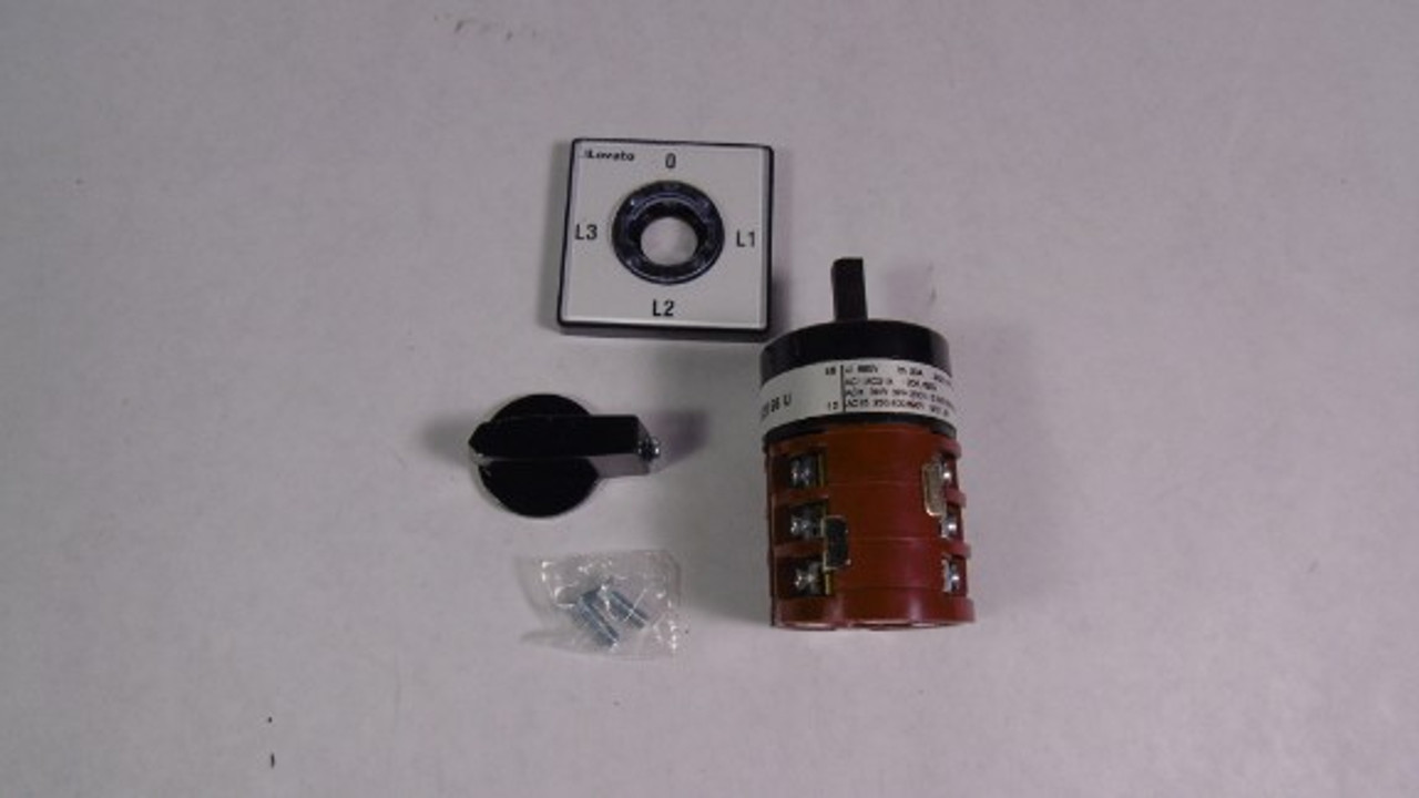 Lovato 7GN2098U Rotary Cam Switch 20A 690V ! NEW !
