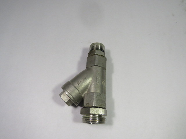 Generic 800 Stainless Steel Y Strainer 3/4" USED