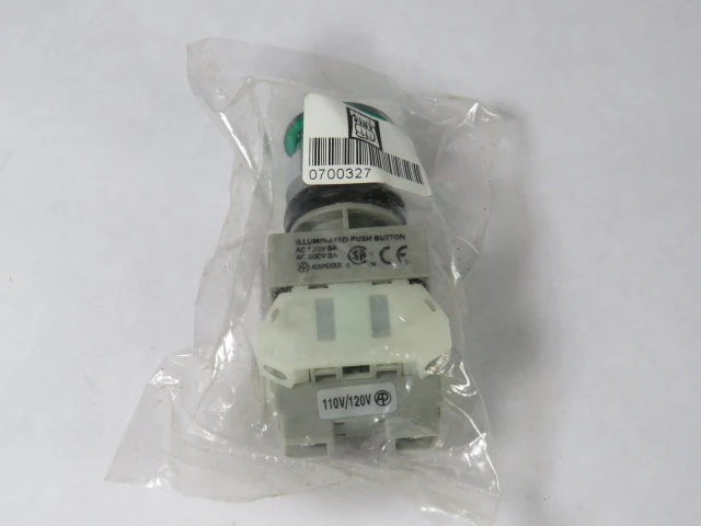 Power Fist 0700327 Momentary Pushbutton Switch 6A@125V 3A@300V ! NWB !