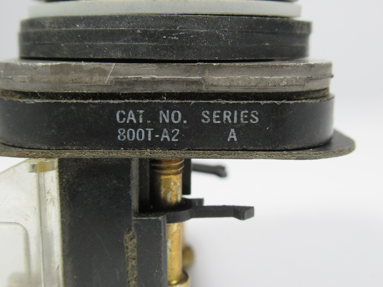 Allen-Bradley 800T-A2D1 Series A Push Button 1NO Black Flush Head USED