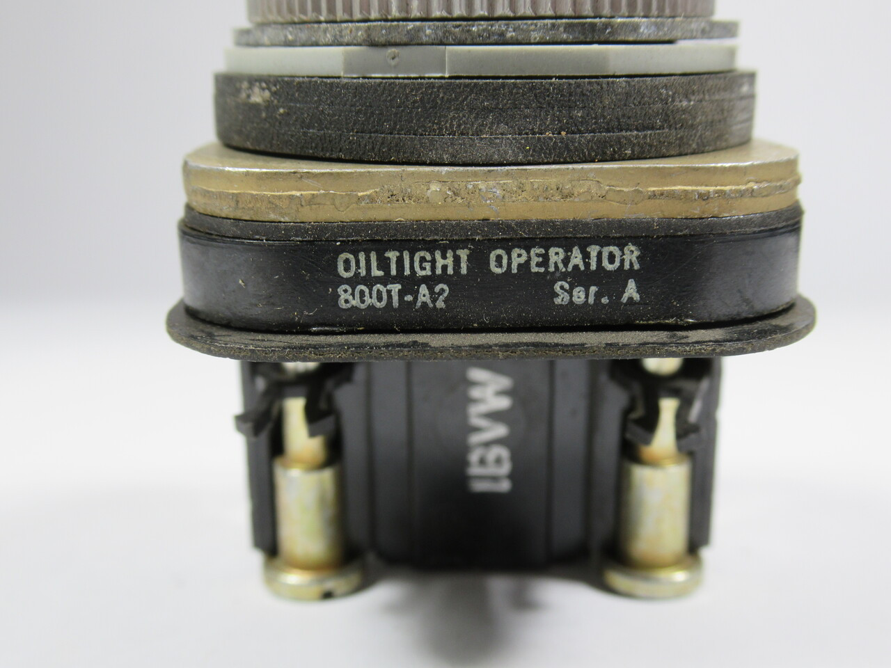 Allen-Bradley 800T-A2A Series A Push Button 1NO 1NC Black Flush Head USED