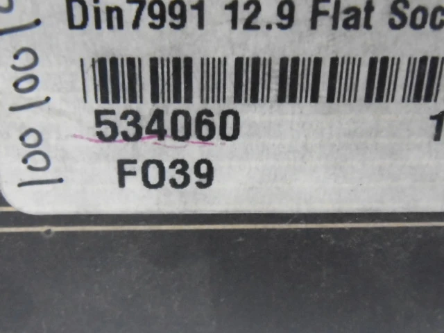 Brighton Best 534060 M5-0.80 x 30 Flat Soc Cap 100-Pack  NEW