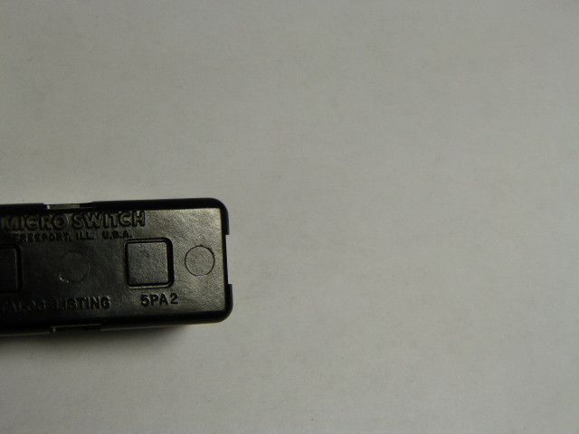 Microswitch 5PA2 Enclosure for Snap Action Basic Switch USED