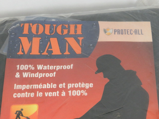 Tough Man 6110P-XL Water and Wind Proof Pant Size XL Dark Green ! NEW !