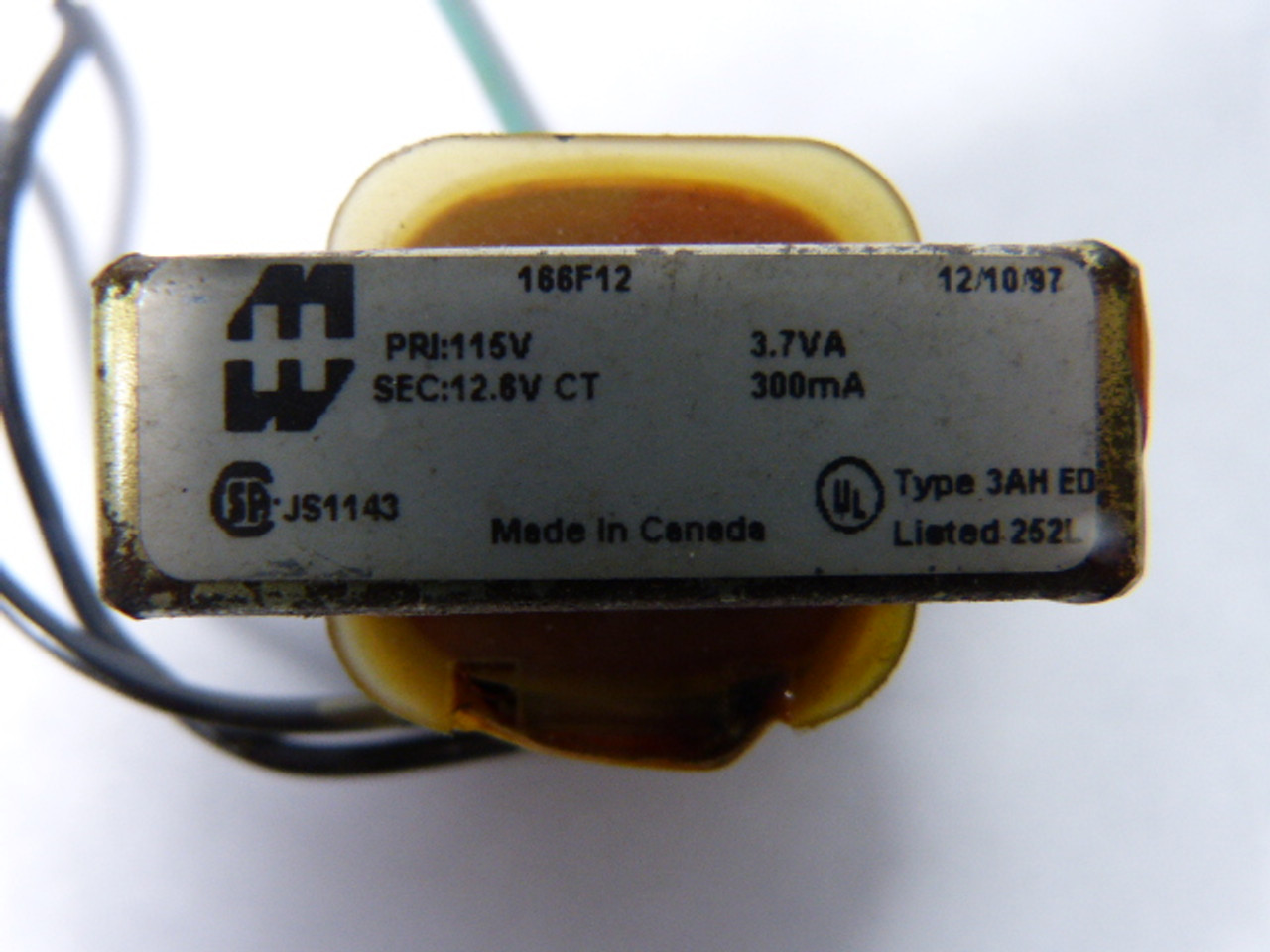 Hammond Type 3AHED Transformer USED