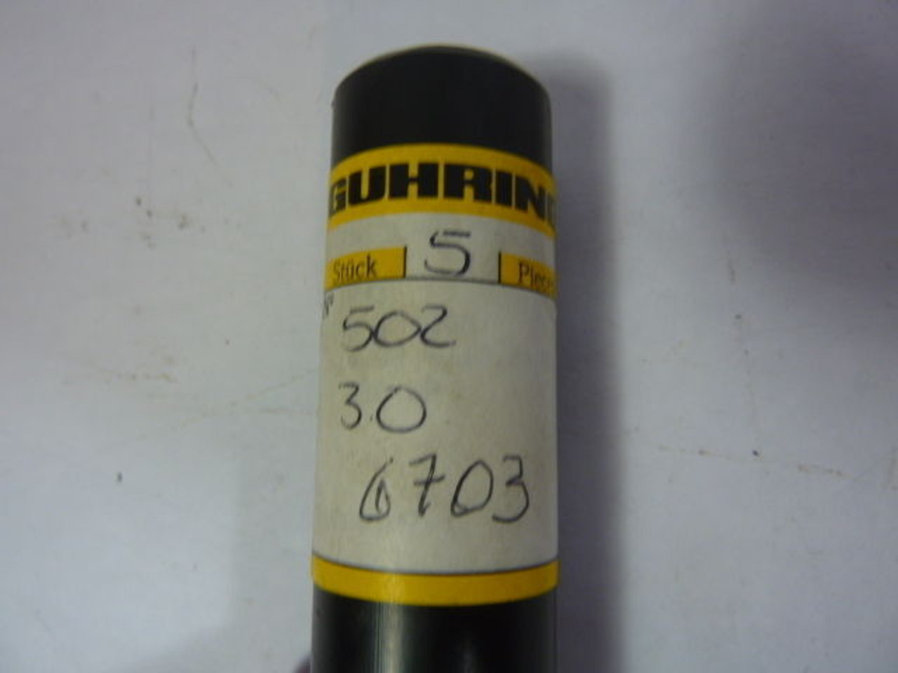 Guhring 502-3.0-6703 Series 502 GT100 Parabolic Drill - Extra Length USED