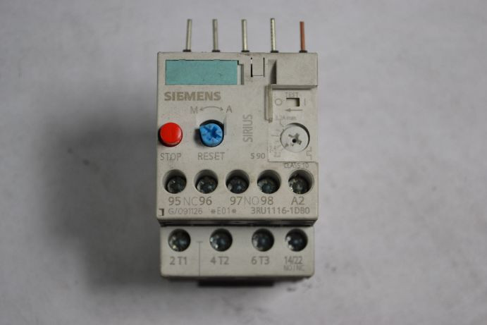 Siemens 3RU1116-1DB0 Overload Relay 2.2-3.2A USED