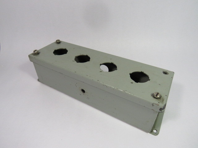 Generic 4 Gang 4 Push Button Enclosure USED