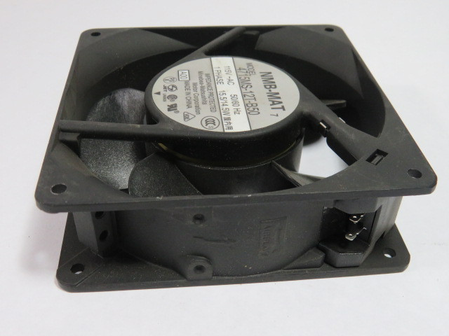 Matsushita Cooling Fan 119x119mm 2900RPM 115V 1Ph 0.210A 15.5/14.5W USED