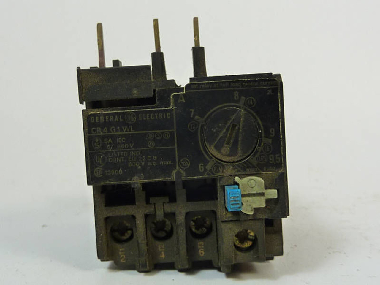 GE Overload Relay Heater CR 4 G 1 WL USED