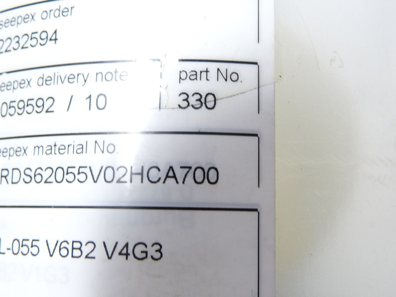 Seepex 330 Mechanical Seal Pin USED