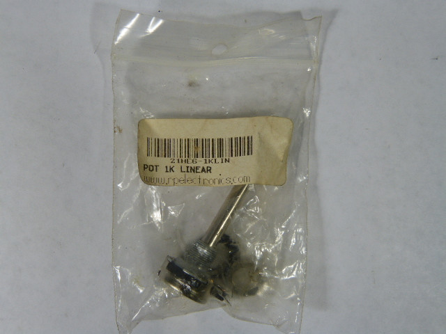 RP Electronics 21HE6-1KLIN Potentiometer 1K NWB