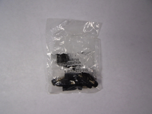 Abbatron 251-103 Banana Jack Connector 15amp Bag of 5 ! NEW !