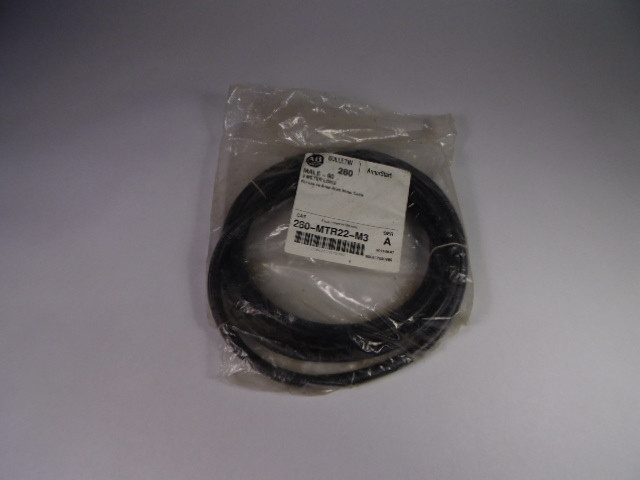 Allen-Bradley 280-MTR22-M3 Male 3 Meter Long Motor Cable ! NWB !