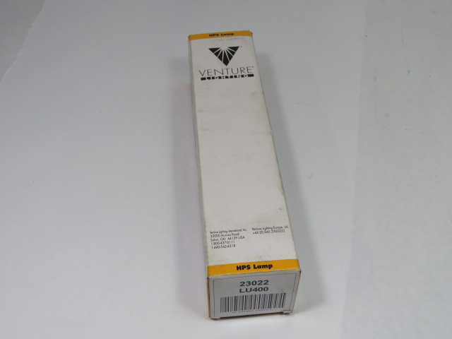Venture Lighting 23022 High Pressure Sodium Light Bulb 400W 100V NEW