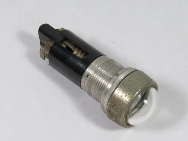 Jautz 221-222 Vintage Pilot Light 1A 250V Clear USED