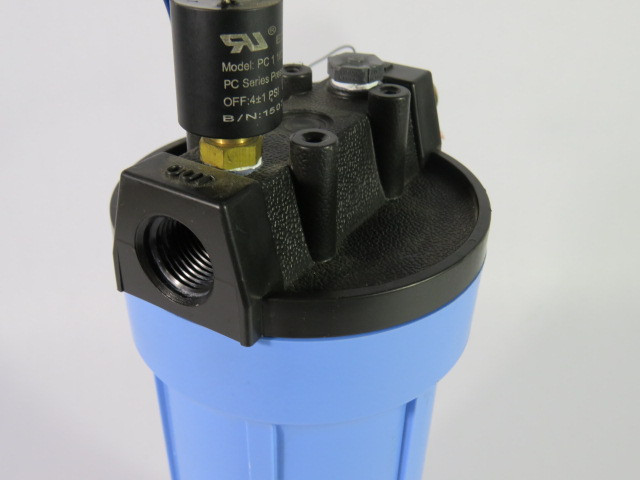 Pentek 3/4" NPT Blue Water Filter 4" X 10" USED