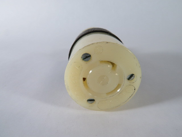 Hubbell 2323 Twist-Lock Connector 20A 250V 2P 3W USED