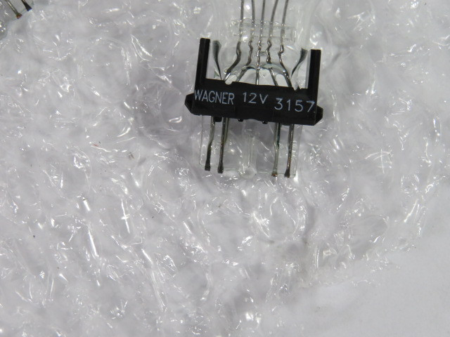 Wagner 3157 Light Bulb Dual-Contact 12V 32/3CP Lot of 7 NOP