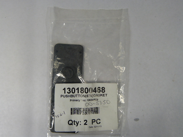 Generic 1301800468 Push Button Gasket Bag of 2 ! NEW !