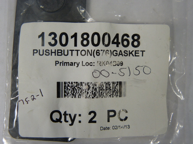 Generic 1301800468 Push Button Gasket Bag of 2 ! NEW !