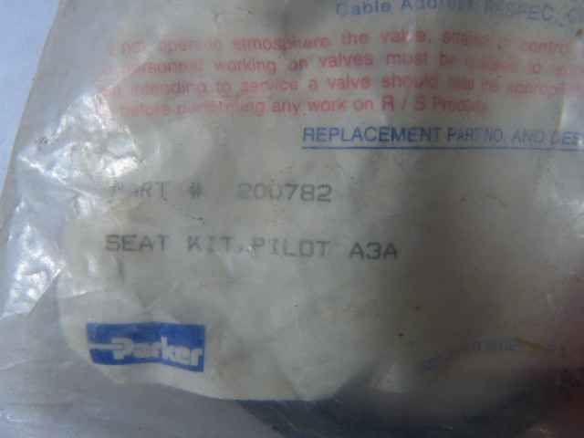 Parker 200782 Seal Kit ! NWB ! - Industrial Automation Canada