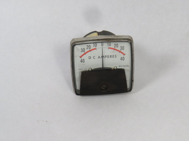 General Electric 152-2 Panel Meter 40-0-40 USED