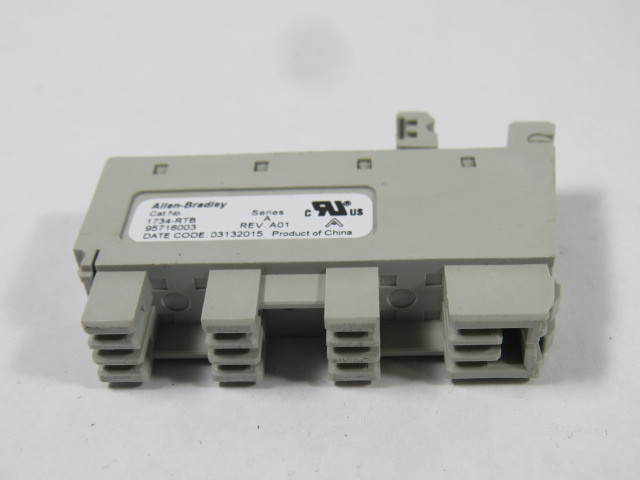Allen-Bradley 1734-RTB Ser A Removable Terminal Block 10A 24VDC 120/240VAC USED
