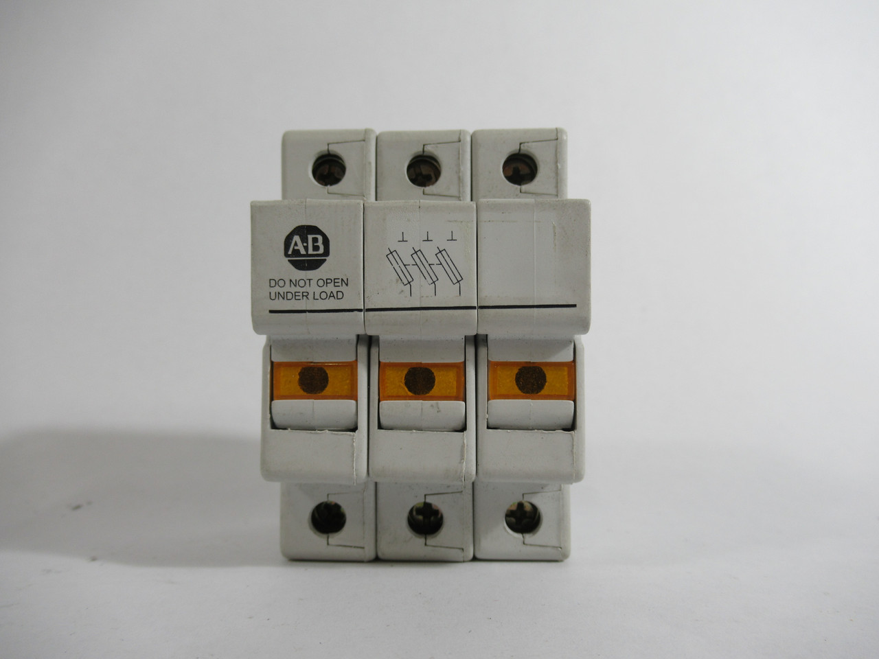 Allen-Bradley 1492-FB3M0-L Class CC Fuse Holder Series A 600V USED