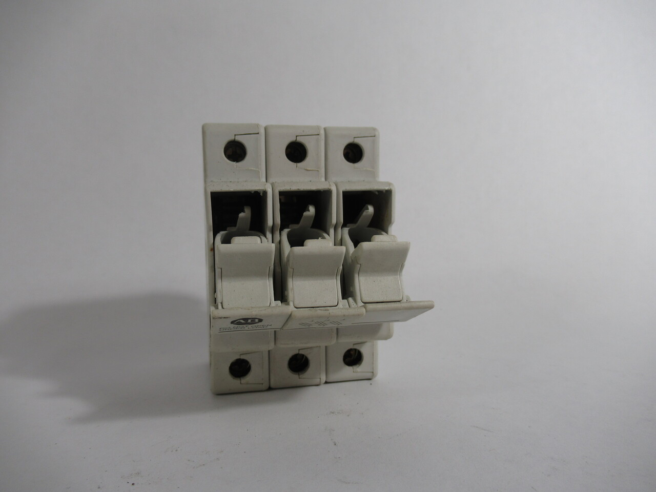 Allen-Bradley 1492-FB3M30 Class CC Fuse Holder 600V 30A Series A USED