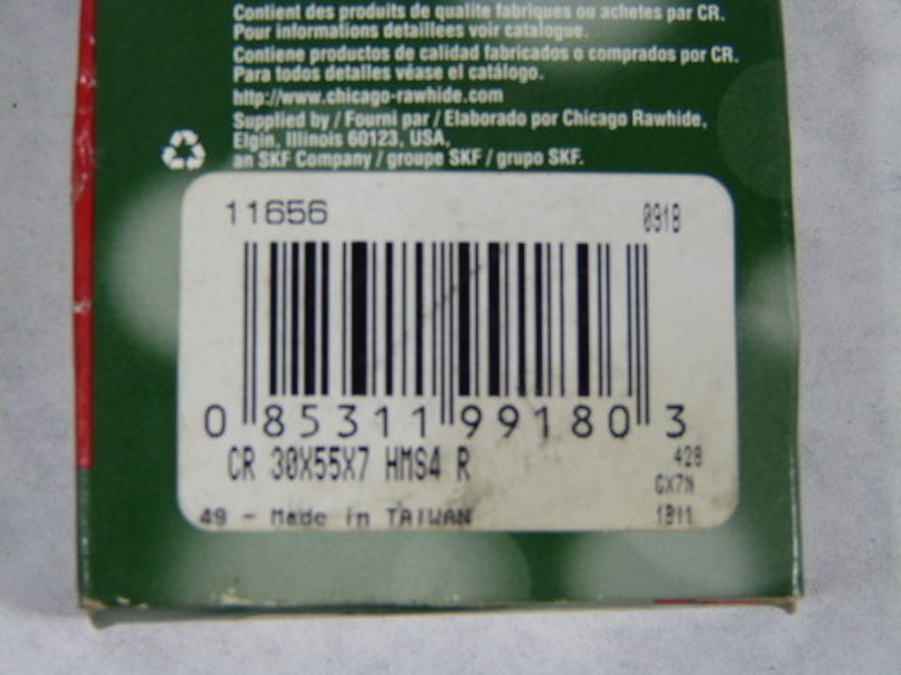 Chicago Rawhide 11656 Oil Seal 30x55x7mm ! NEW !