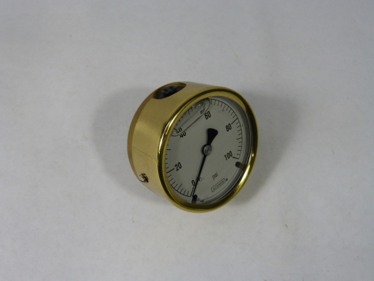 NOSHOK 0-100 Liquid Filled Pressure Gauge 0-100PSI USED