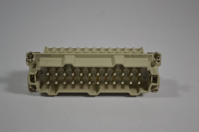 Weidmuller 1220800000 Screw Connection Size 8 16A 500V 24-Pole SHELF WEAR USED