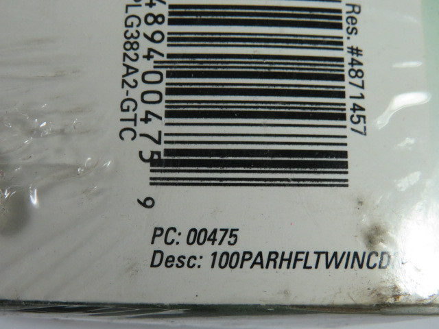 General Electric 00475 Halogen Floodlight 100W Pack Of 2 SEALED ! NEW !
