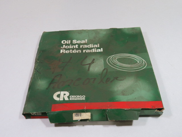 Chicago Rawhide Nitrile Oil Seal 11.7500" OD 10.5000" ID 0.6250" ID ! NEW !