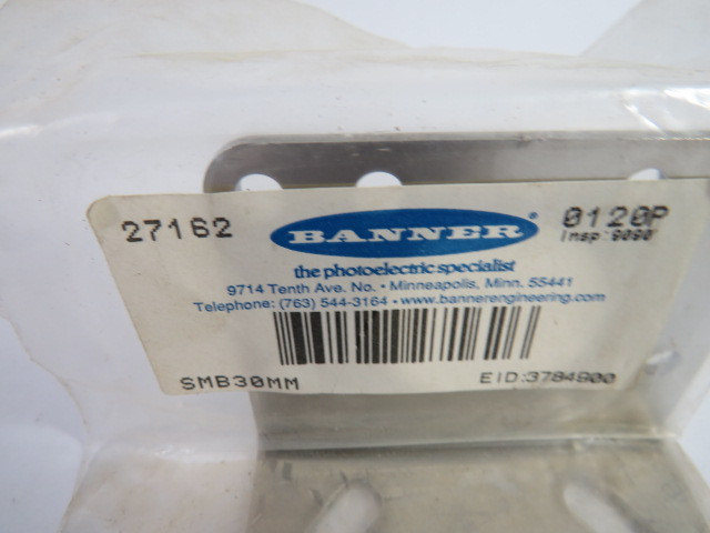 Banner SMB30MM (27162) Photoelectric Hardware Bracket ! NWB !