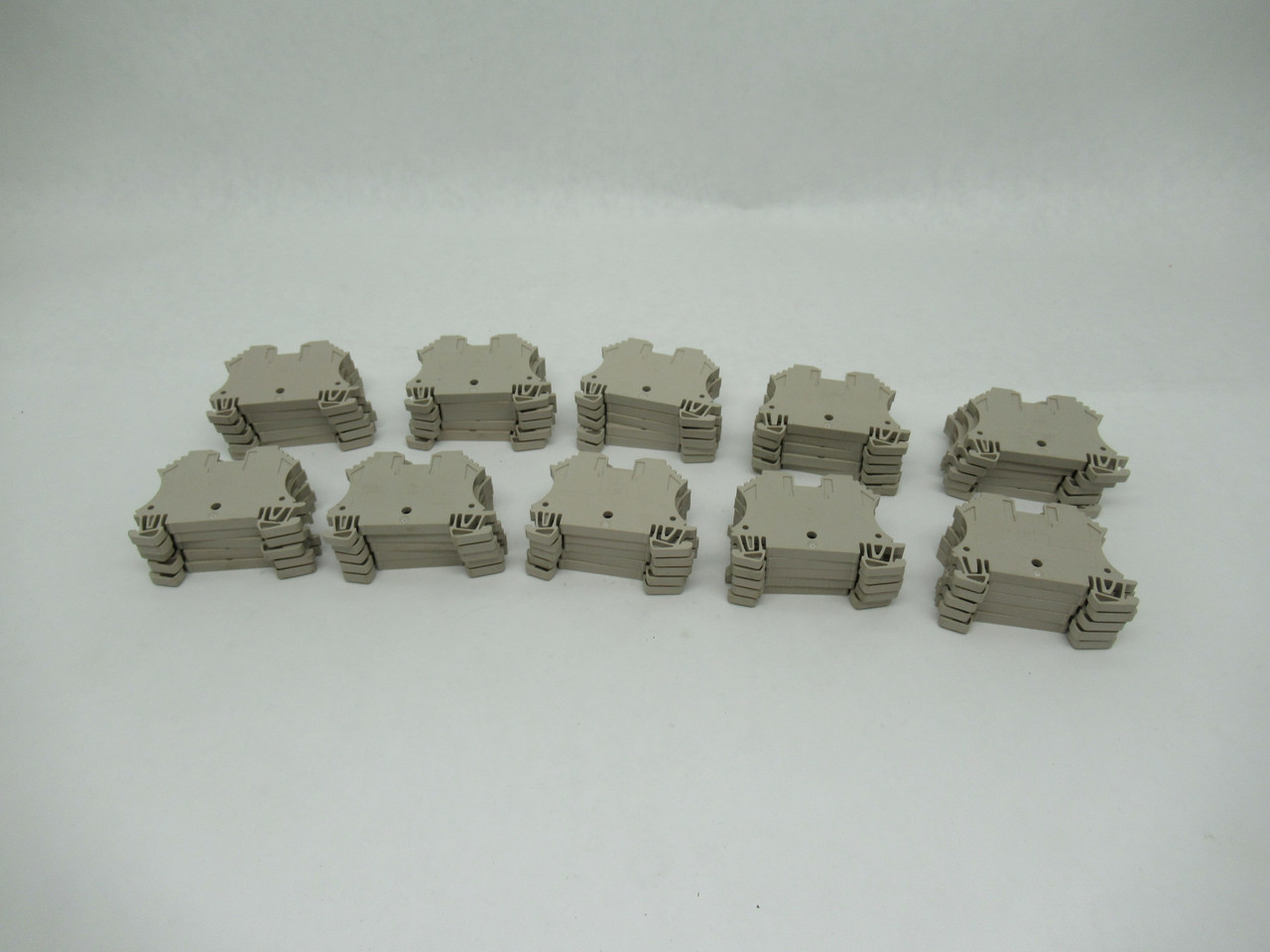 Weidmuller WDU2.5 Feed-Through Terminal Block 2.5mm2 Beige Lot of 50 USED