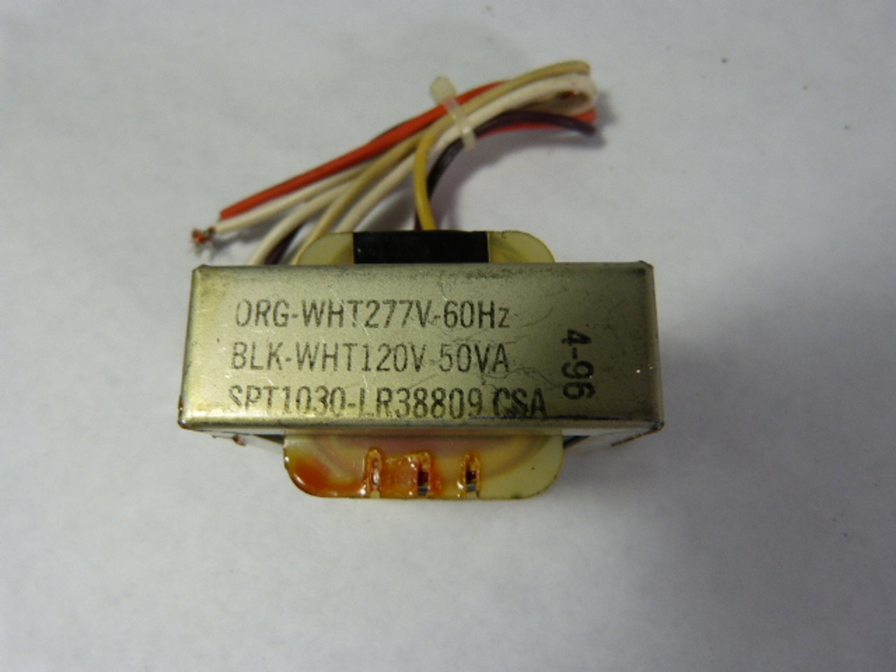 Generic ORG-WHT277V-60HZ Transformer SPT1030-LR38809 USED