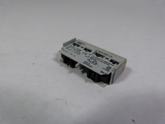 Sprecher + Schuh KF7-PE1-11 Auxiliary Contact for Fuse Holder USED